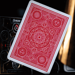 Avengers: Red Edition Playing Cards - theory11