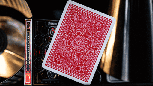 Avengers: Red Edition Playing Cards - theory11