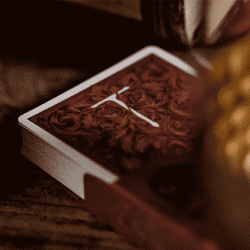 Luxury Sword T (Red) Playing Cards - TCC