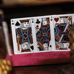 Luxury Sword T (Red) Playing Cards - TCC