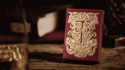 Luxury Sword T (Red) Playing Cards - TCC