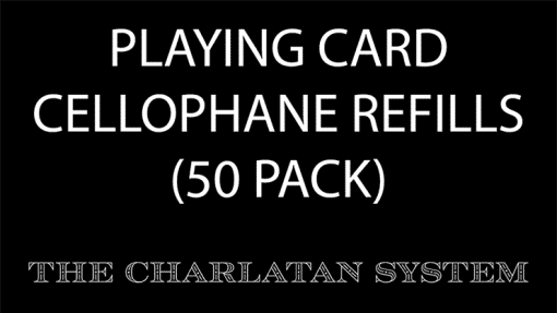 Playing Card Cellophane Refills (50 Stuks)