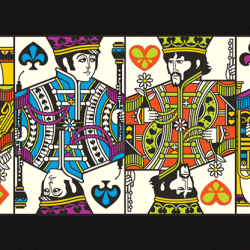 The Beatles Playing Cards / Blue- theory11