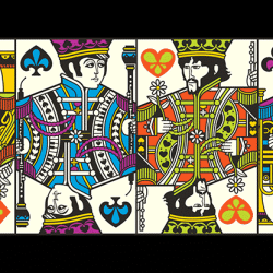 The Beatles Playing Cards / Blue- theory11