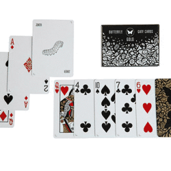 Gaff pack for Butterfly Playing Cards Marked (Black and Gold) - Ondrej Psenicka