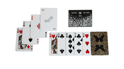 Gaff pack for Butterfly Playing Cards Marked (Black and Gold) - Ondrej Psenicka