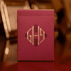 Hollingworth Playing Cards (Burgundy)