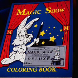 MAGIC SHOW Coloring Book DELUXE