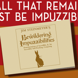 Bewildering Impuzzibilities - Jim Steinmeyer