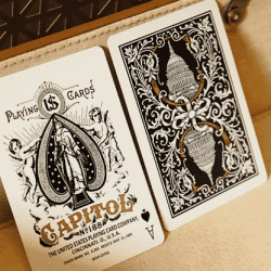 Bicycle Capitol (ROOD) Playing Cards - US Playing Card