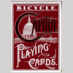 Bicycle Capitol (ROOD) Playing Cards - US Playing Card