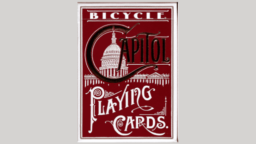 Bicycle Capitol (ROOD) Playing Cards - US Playing Card