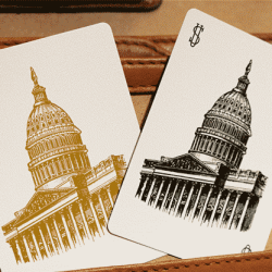 Bicycle Capitol (ROOD) Playing Cards - US Playing Card