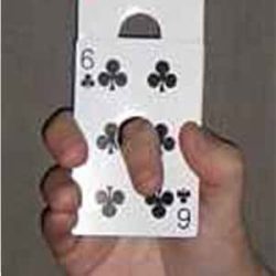 Card in Finger