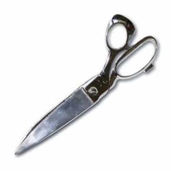 Cut-No-Cut Scissors (Silver Plated)