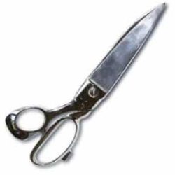 Cut-No-Cut Scissors (Silver Plated)