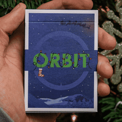 Orbit Christmas Playing Cards