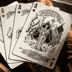 Pioneers Playing Cards blue/blauw