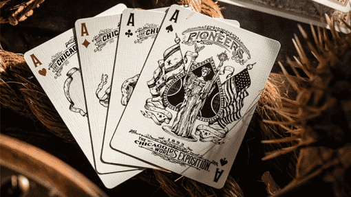 Pioneers Playing Cards blue/blauw