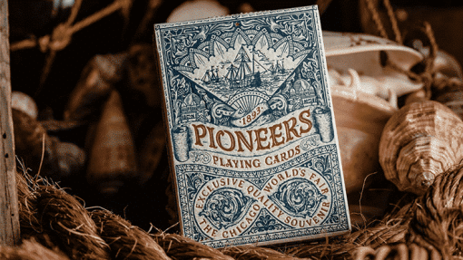 Pioneers Playing Cards blue/blauw