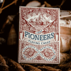 Pioneers Playing Cards red/rood