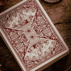 Pioneers Playing Cards red/rood