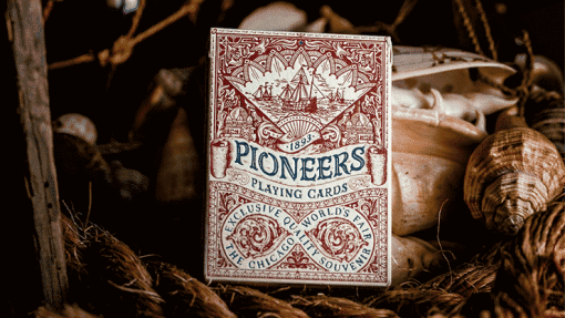 Pioneers Playing Cards red/rood