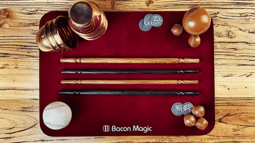 Wooden wand PRO (Standard Brown) by Harry He & Bacon Magic