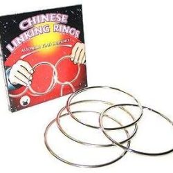 Chinese Linking Rings - Set of 4 - Cm 10