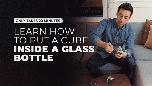 Cube in Bottle Project - Taylor Hughes and David Stryker