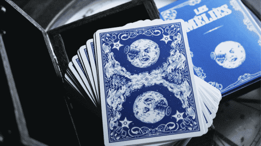 Les Melies Conquest Blue Playing Cards