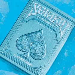 Solokid Cyan Playing Cards