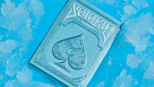 Solokid Cyan Playing Cards