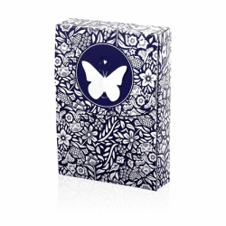 Butterfly Playing Cards Marked (Blue) 3rd Edition - Ondrej Psenicka