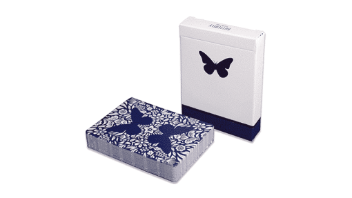 Butterfly Playing Cards Marked (Blue) 3rd Edition - Ondrej Psenicka