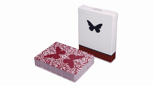 Butterfly Playing Cards Marked (Red) 3rd Edition - Ondrej Psenicka