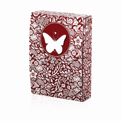 Butterfly Playing Cards Marked (Red) 3rd Edition - Ondrej Psenicka