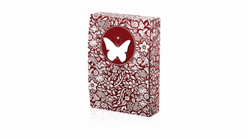 Butterfly Playing Cards Marked (Red) 3rd Edition - Ondrej Psenicka