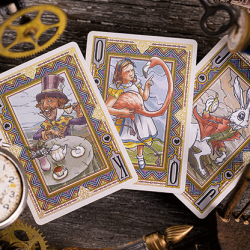 Alice in Wonderland Playing Cards - Kings Wild