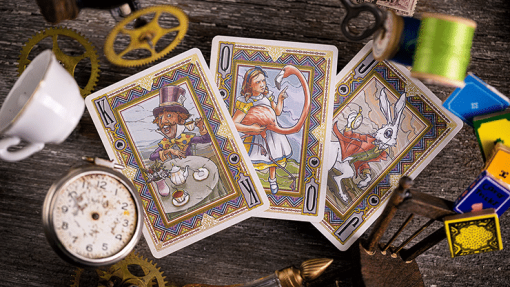 Alice in Wonderland Playing Cards - Kings Wild