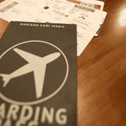 Boarding Pass - Mariano Goni