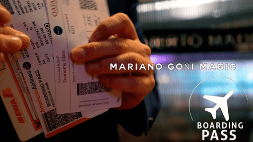 Boarding Pass - Mariano Goni