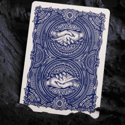 Deal with the Devil Cobalt Blue - Darkside Playing Card Co