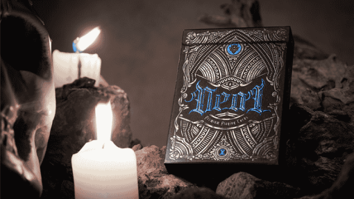 Deal with the Devil Cobalt Blue - Darkside Playing Card Co