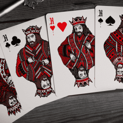 Deal with the Devil Scarlet Red - Darkside Playing Card Co