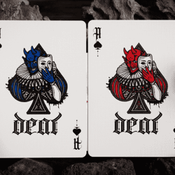 Deal with the Devil Scarlet Red - Darkside Playing Card Co