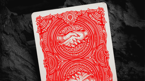 Deal with the Devil Scarlet Red - Darkside Playing Card Co