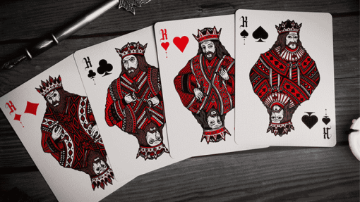 Deal with the Devil Scarlet Red - Darkside Playing Card Co