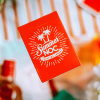 Summer NOC Pro Sunset (Orange) Playing Cards