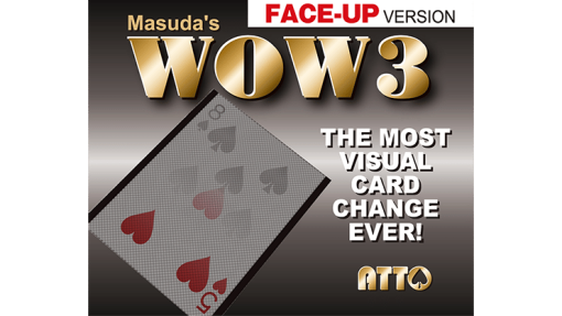 WOW 3 Face-Up - Katsuya Masuda